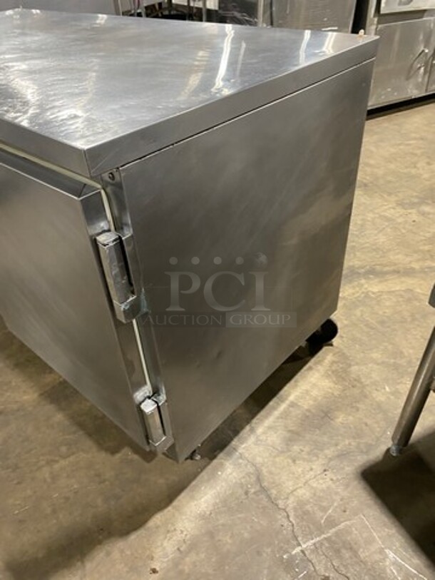 Beverage Air Commercial 2 Door Lowboy/Worktop Cooler! All Stainless Steel! On Casters! Model: WTR60A SN: 5902580 115V 60HZ 1 Phase - Image 2 of 8