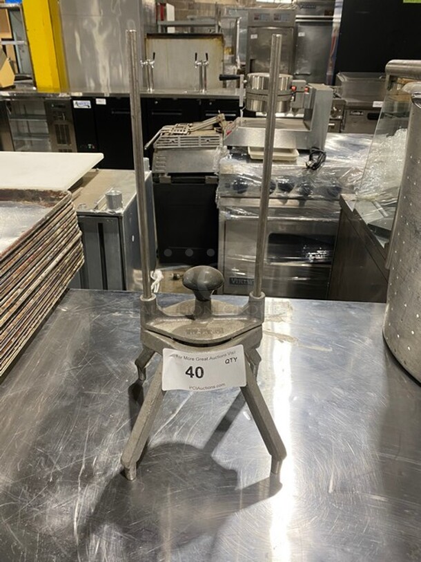 Nemco Commercial Countertop Manual Vegetable/Fruit Slicer/Cutter! All Stainless Steel! - Image 1 of 5