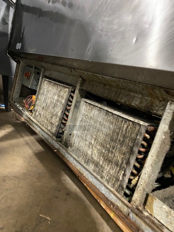 Oscartielle Gelato Serving Station! Glass Sliding Doors on Back Side! Working When Removed! - Image 8 of 9