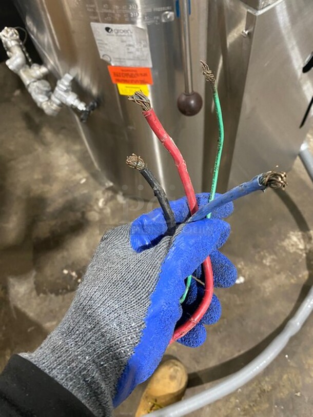 Amazing! 2014 Groen Commercial Electric Powered Jacketed Soup Kettle! All Stainless Steel! On Legs! Model: EE20 SN:94186 208V 3PH! Working When Removed!  - Image 10 of 10