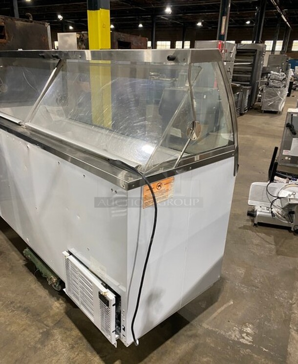 Global All Stainless Steel Ice Cream Dipping Cabinet! Working When Removed! MODEL CKDC87VBR - Image 4 of 8