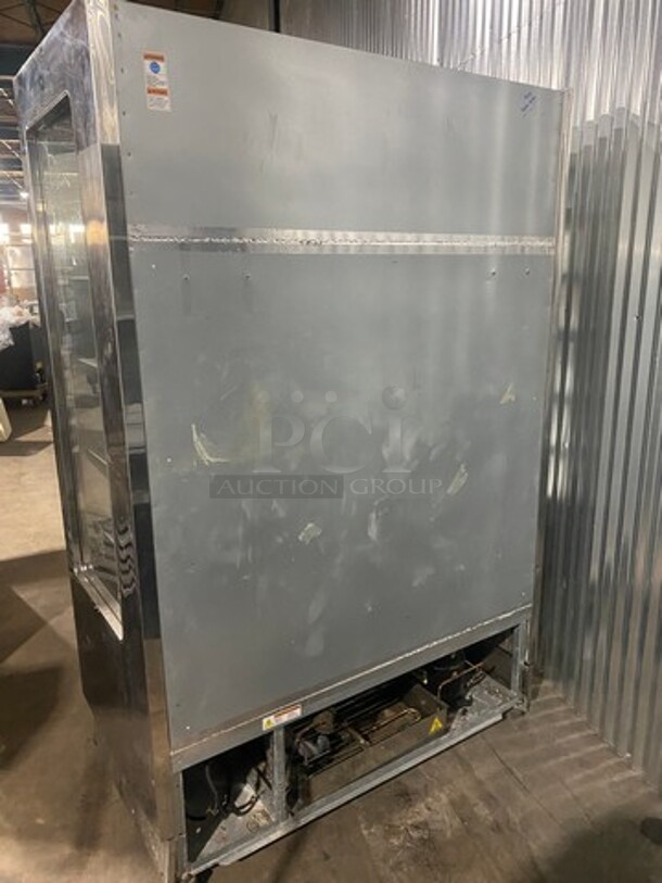 Langer Grab N'Go Open Refrigerated Display Cooler Merchandiser! With Night Cover! - Image 3 of 9