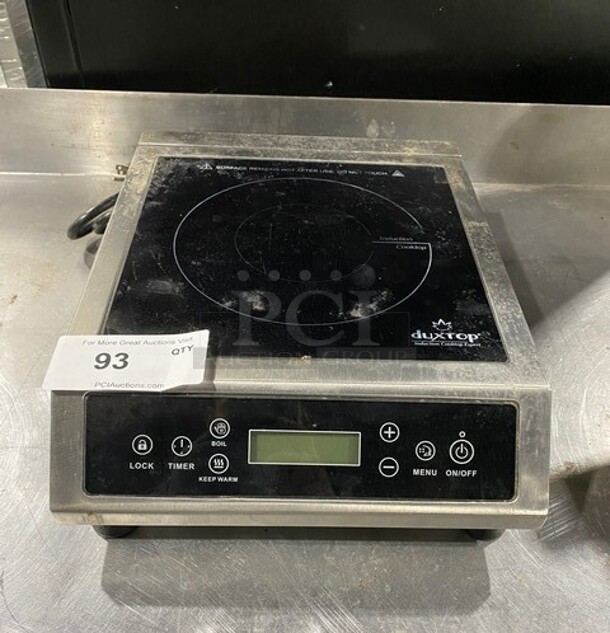2021 Secura Stainless Steel Commercial Countertop Electric Powered Single Burner Induction Range! MODEL BT-C35-D SN: S5Q3 120v 1ph - Image 1 of 7