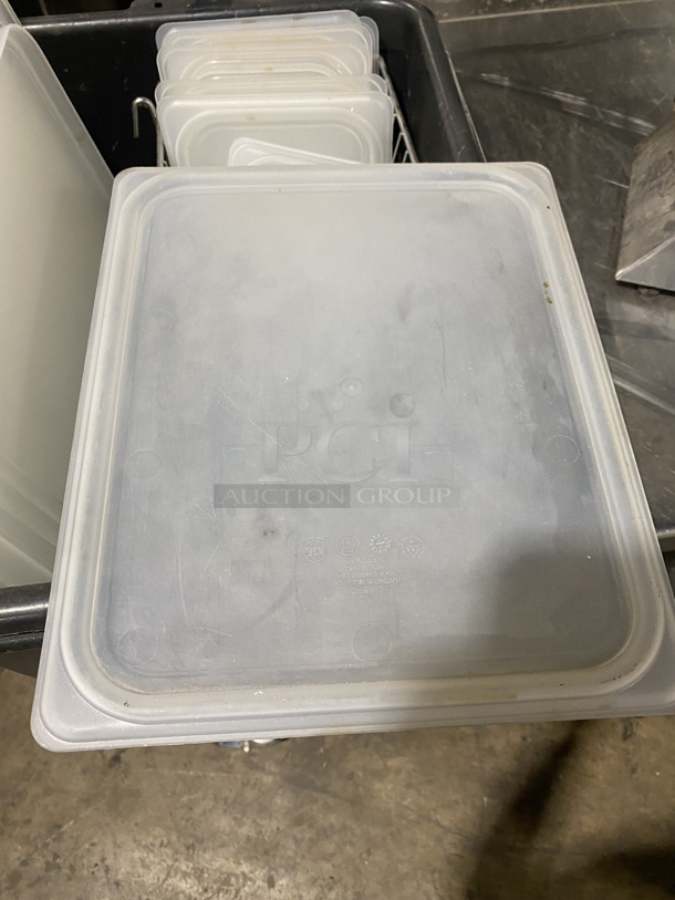 ALL ONE MONEY! Poly Food Bus Bins/Multi Size Food Pan Covers!   - Image 2 of 4