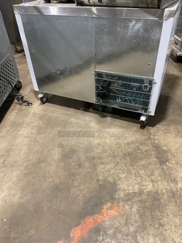 LATE MODEL! 2019 Leader Commercial Refrigerated 2 Door Lowboy! All Stainless Steel! On Casters! Model: NLB48 SN: NC06L2503 115V 60HZ 1 Phase - Image 3 of 8