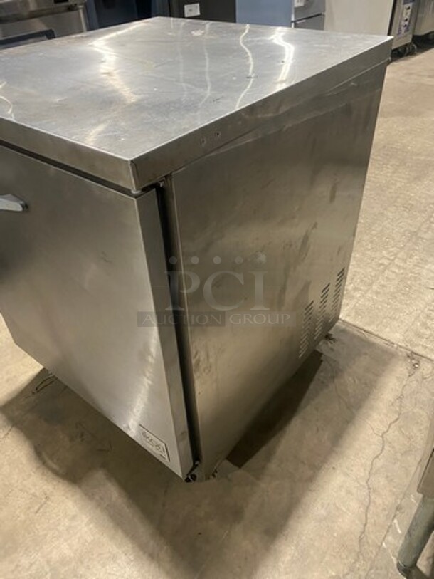 Ikon Commercial Single Door Lowboy/Worktop Cooler! With Poly Coated Racks! All Stainless Steel! Model KUC27 SN: KUC279026232 115V 1PH - Image 2 of 10