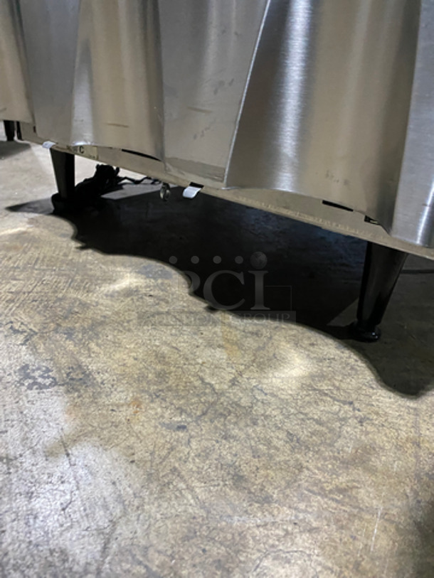 NEW! NEVER USED! Bunn Commercial Countertop Slush Machine Base! All Stainless Steel! On Small Legs! Model: CDS3 SN: CDS0037235 120V 60HZ 1 Phase - Image 8 of 10