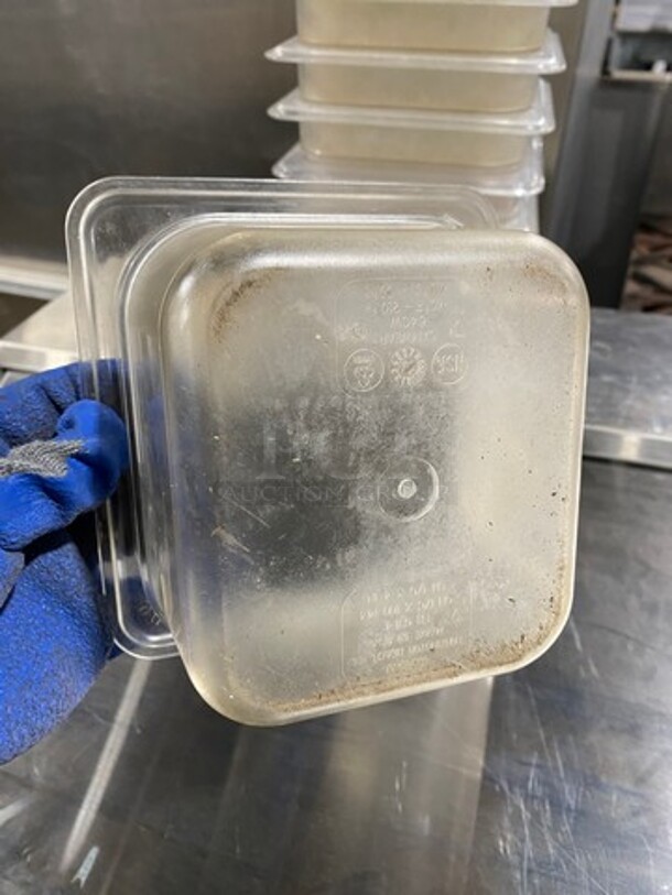 Cambro Clear Poly Food Containers! 15x Your Bid! - Image 4 of 6