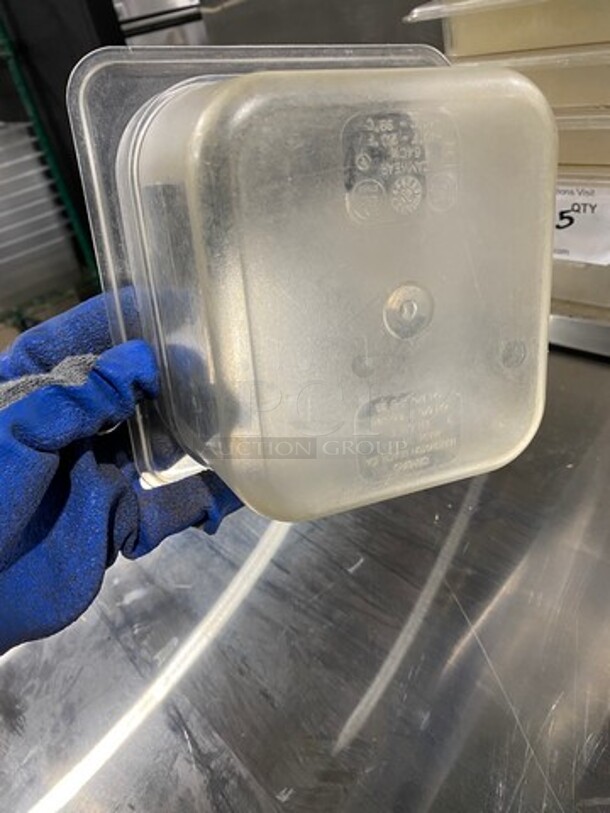 Cambro Clear Poly Food Containers! 15x Your Bid! - Image 9 of 9