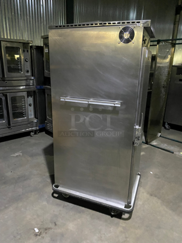 SWEET! FWE Single Door Electric Powered Food Warming Cabinet! Solid Stainless Steel! On Casters! Model: TST16CHP SN: 133820301 120V - Image 4 of 8