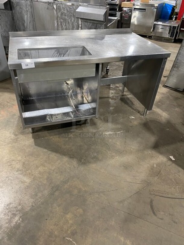 Commercial Electric Powered Single Well Food Warmer Serving Station! With Storage Space Underneath! All Stainless Steel! On Legs! - Image 9 of 9