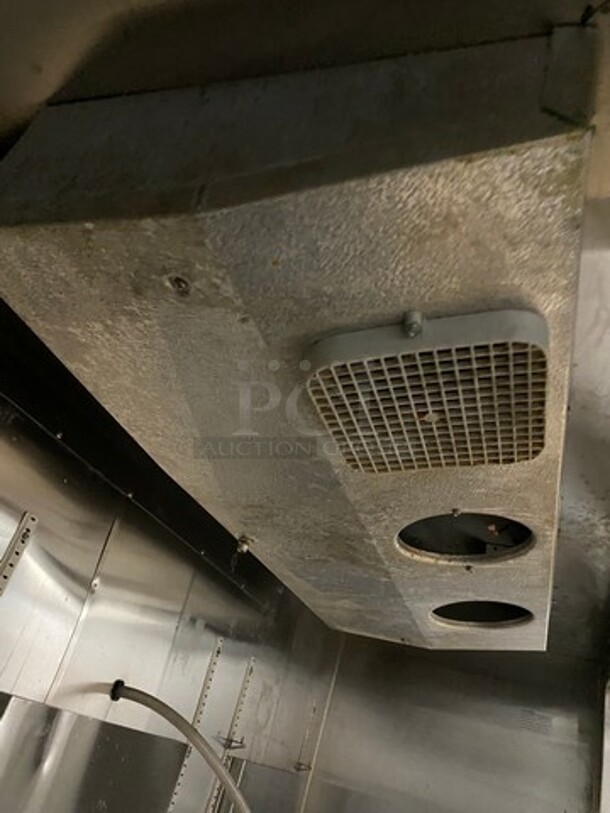 2015 Cool Tech Commercial 3 Door Reach In Cooler! All Stainless Steel! On Casters! Model: CMPH84RIF SN: W50415 120V 60HZ 1 Phase! Missing Interior Fan! - Image 6 of 9