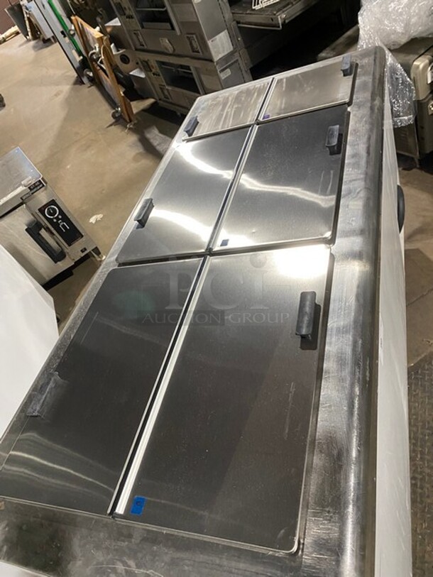 Cnelson All Stainless Steel Commercial Ice Cream Dipping Cabinet With Solid lids! MODEL BD10-RI SERIES 115V - Image 5 of 9