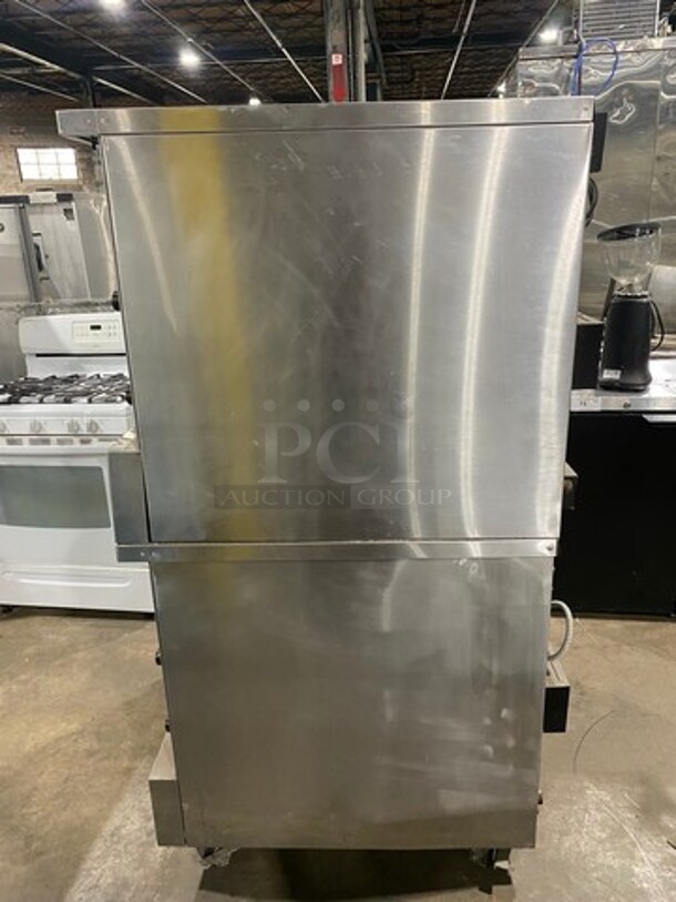 Garland Commercial Gas Powered Double Deck Convection Oven! Metal Oven Racks! All Stainless Steel! 2x Your Bid Makes One Unit! - Image 2 of 12