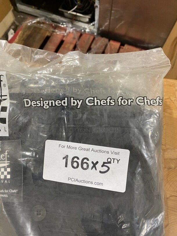 NEW! Executive Chef Pants, Black! Size 4x! 5x Your Bid! - Image 1 of 3