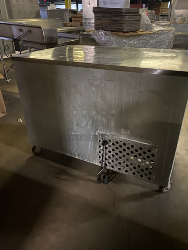 Leader Commercial 2 Door Lowboy/Worktop Cooler! All Stainless Steel! On Casters! Model: FB48SC SN: PV09S1911 115V 60HZ 1 Phase - Image 3 of 9