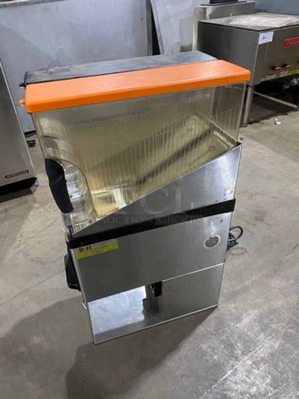 Bunn Commercial Countertop Dual Coffee Bean Grinder Machine! Stainless Steel Body! Model: MHG SN: MHG0012265 120V 60HZ 1 Phase - Image 2 of 9