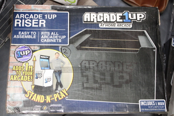 Arcade1Up Generic Riser. 
19.75 x 20.50 x 13.25