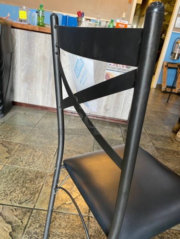 Black Cushioned Chair! With Black Body! 4x your Bid! - Image 6 of 7
