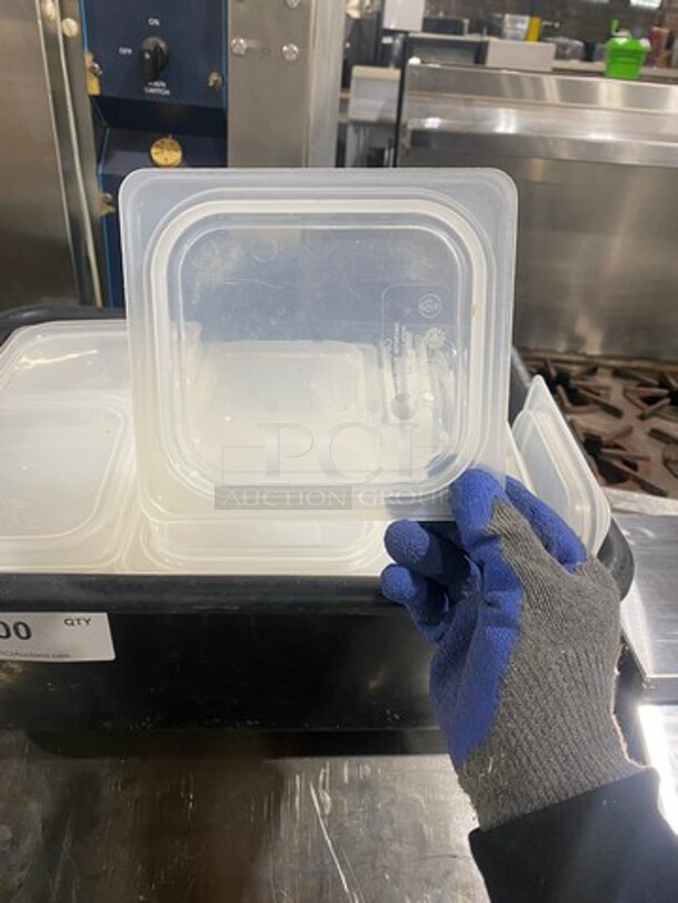 ALL ONE MONEY! Cambro Clear Poly Food Container Lids! - Image 5 of 6