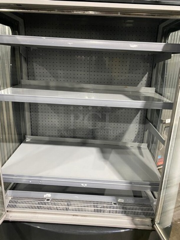 AHT Commercial Refrigerated Display Case Merchandiser! With 2 View Through Doors! Model MTL! 230V 1Phase! - Image 5 of 9