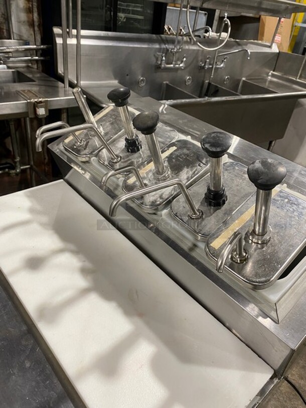 Silver King! Stainless Steel! Topping Dispenser! with/ Poly Board!
MN:SKF2A
SN:SADF31373A - Image 8 of 11