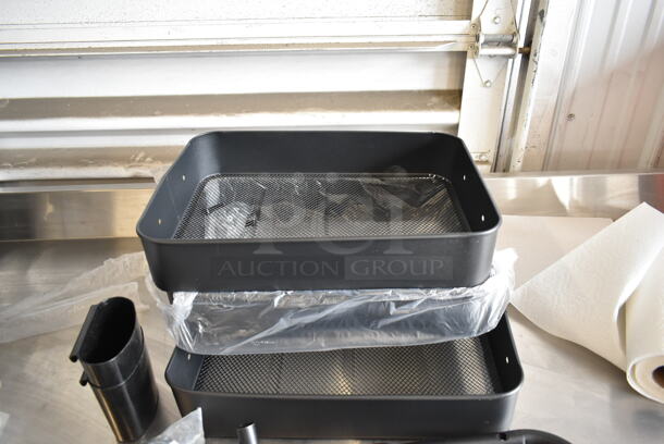 BRAND NEW SCRATCH AND DENT! Black Multi Tier Rack - Image 6 of 10