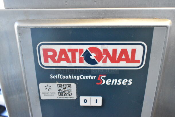 2 Rational 5 Senses Stainless Steel Commercial Combitherm Self Cooking Center Convection Ovens on Commercial Casters. Top Model: SCC WE 62. Bottom Model: SCC WE 102. 480 Volts, 3 Phase. 2 Times Your Bid! - Image 2 of 7