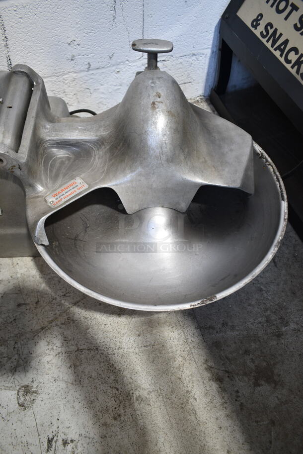 Hobart 84181D Stainless Steel Commercial Countertop Buffalo Chopper. 208 Volts, 1 Phase.  - Image 2 of 11