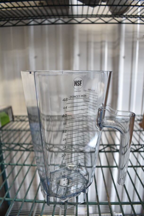 BRAND NEW SCRATCH AND DENT! Lot of 3 Pieces; Grindmaster ABB810 10 Gallon Coffee Urn Brew Basket, Stainless Stee Frame and Poly Blender Pitcher - Image 7 of 8