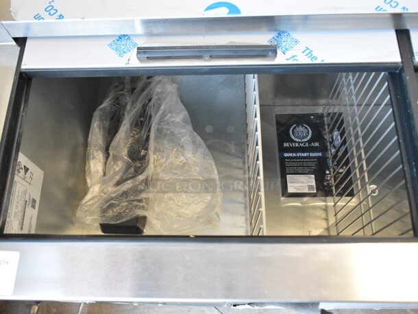 BRAND NEW SCRATCH AND DENT! Beverage Air DW49HC-B-29 50" Black Frosty Brew Deep Well Bottle Cooler. 115 Volts, 1 Phase. Tested and Working! - Image 5 of 8