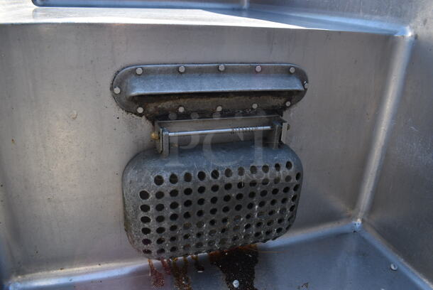 Stainless Steel Commercial 3 Bay Power Soak Sink w/ Dual Drainboards. 150x30x44. Bays 30x26x15. Drainboards 27x26x2 - Image 12 of 12