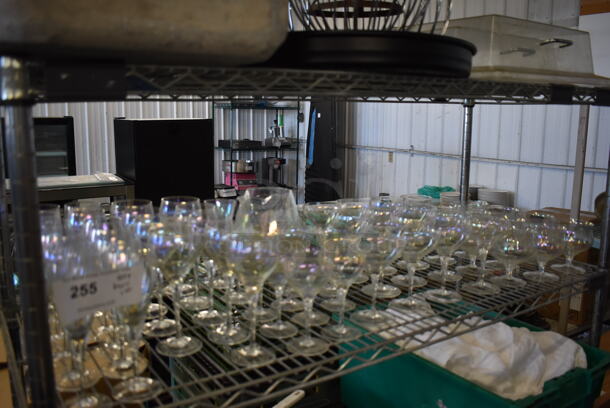 ALL ONE MONEY! Tier Lot of Various Items Including Stemmed Glasses - Image 3 of 7