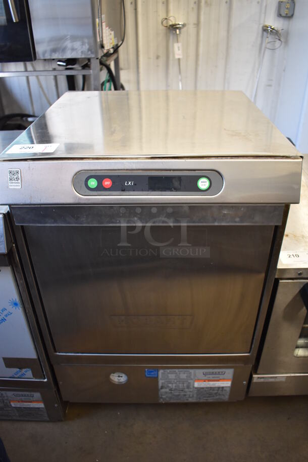 Hobart LXi Series ENERGY STAR Stainless Steel Commercial Undercounter Dishwasher. 208-240 Volts, 1 Phase. 24x26x40 - Image 1 of 7