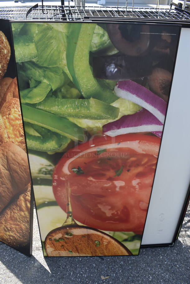 ALL ONE MONEY! Lot of Food Display Photos Including Bread, Vegetables And Cheese. - Image 2 of 5