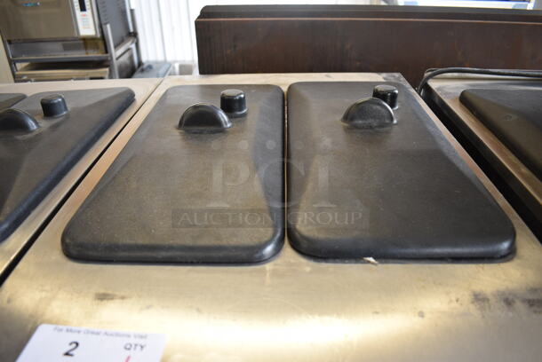 2013 Stoelting Model F231-309I2-AD1 Stainless Steel Commercial Floor Style Air Cooled 2 Flavor w/ Twist Soft Serve Ice Cream Machine on Commercial Casters. 208-240 Volts, 3 Phase.  - Image 5 of 7