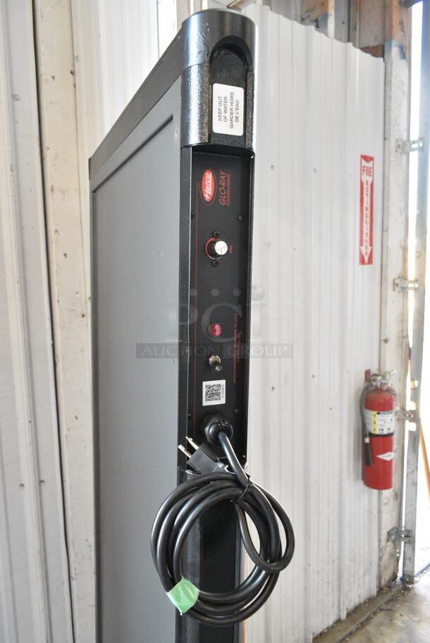 BRAND NEW Hatco GR2S-66 66" Glo-Ray Black Designer Portable Heated Shelves with Black Caps. 120 Volts, 1 Phase. Tested and Working! - Image 3 of 4