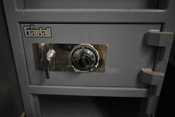 Gardall Gray Metal Single Compartment Drop Safe. Does Not Come w/ Combination.  - Image 2 of 5