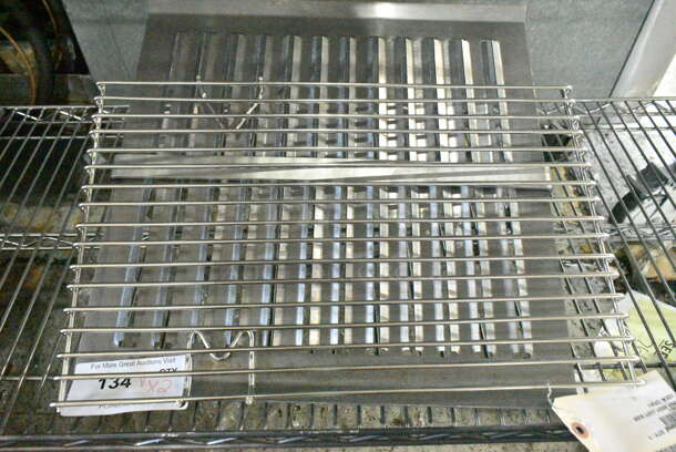 2 BRAND NEW SCRATCH AND DENT! Items Including HP102421 Cleveland 102421 Rack;Asy;Lft Side;Pcl/Conv.Pro and 3698233947 Frymaster 8233947 17" x 17" x 11" Chicken / Fish Tray for Gas Fryers. 2 Times Your Bid!  - Image 3 of 6