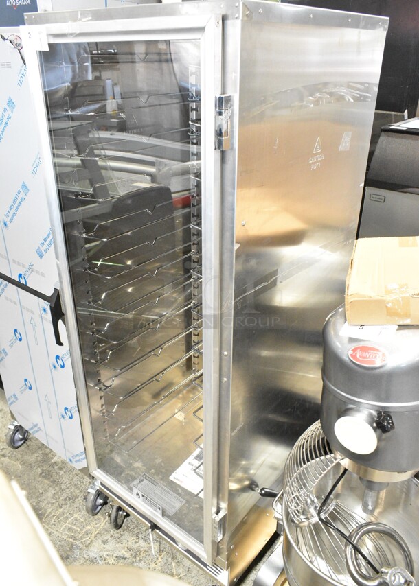 BRAND NEW SCRATCH AND DENT! 2024 ServIt 423CH1UFNCF Full Size Uninsulated Holding Cabinet with Clear Door. 120 Volts, 1 Phase. Tested and Working! - Image 3 of 9