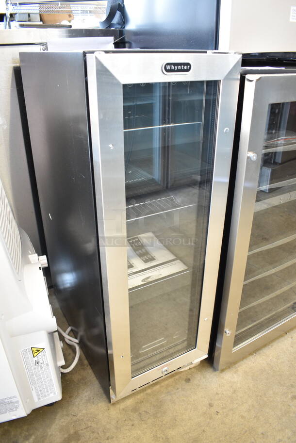 BRAND NEW SCRATCH AND DENT! Whynter BBR-638SB 12" Built In 60 Can Beverage Cooler Merchandiser with Lock, Stainless. 115 Volt, 1 Phase. Tested and Working! - Image 3 of 6