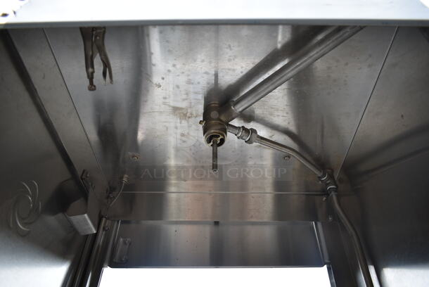 BRAND NEW! Insinger 50-20N2 ENERGY STAR Stainless Steel Commercial Straight Pass Through Dishwasher w/ Tank. 440 Volts, 3 Phase.  - Image 10 of 12