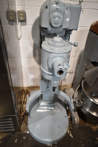 Hobart S-601 Metal Commercial Floor Style 60 Quart Planetary Dough Mixer. 230 Volts, 1 Phase.