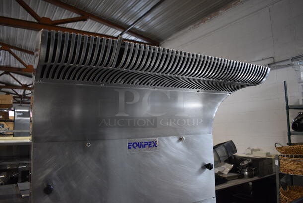 Equipex SA VENT Stainless Steel Commercial Countertop Vent Exhaust System. 120 Volts, 1 Phase. Tested and Working! - Image 4 of 6