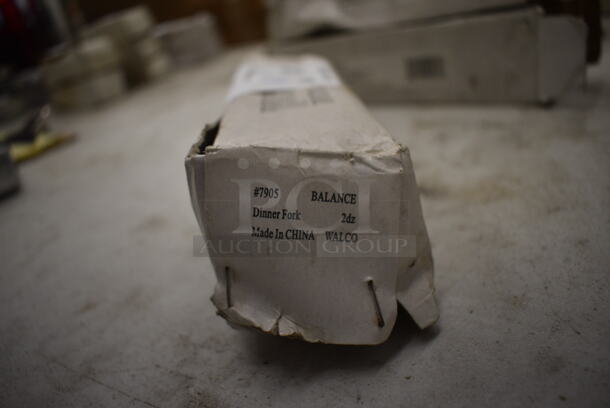 12 BRAND NEW IN BOX! Stainless Steel Balance Dinner Forks. 7.5". 12 Times Your Bid! - Image 4 of 4