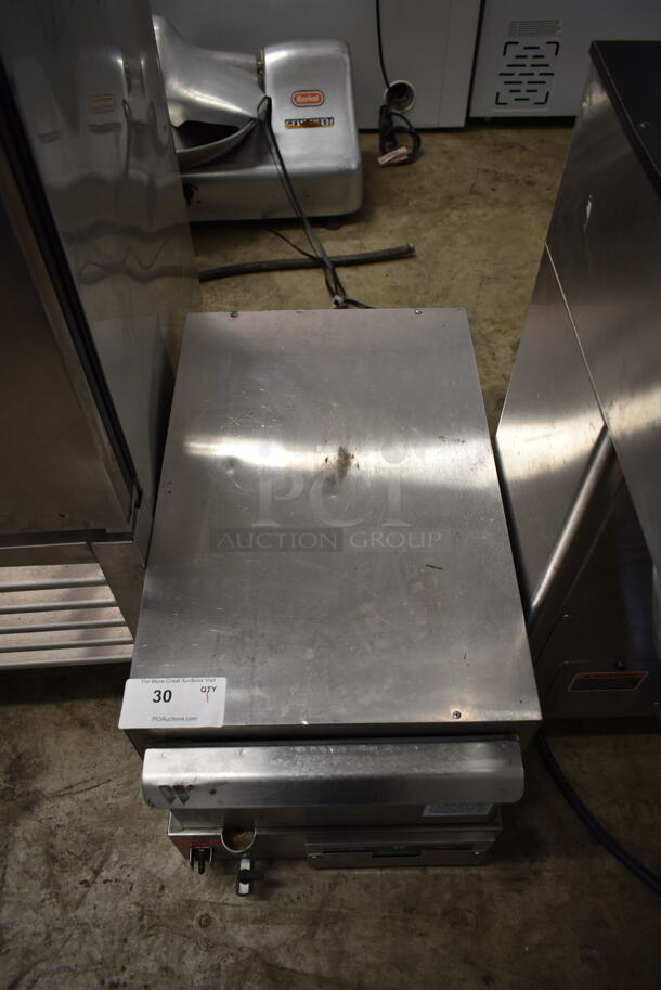 2018 Winco HBB0N1IE Stainless Steel Commercial Single Drawer Warming Drawer. 120 Volts, 1 Phase. Tested and Working! - Image 2 of 4