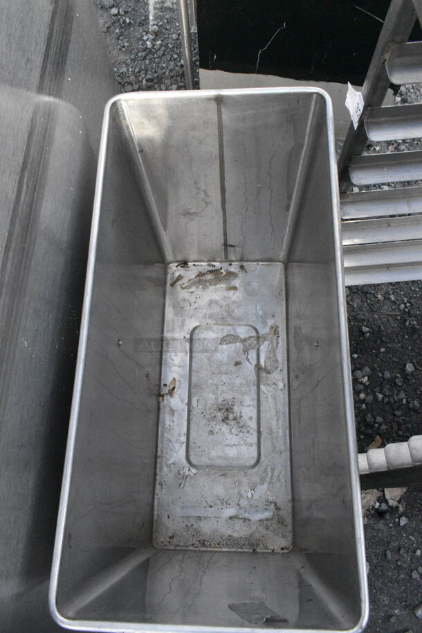 Stainless Steel Ingredient Bin on Commercial Casters.  - Image 5 of 7