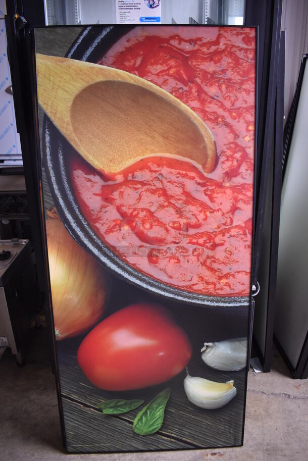 15 Pictures; Tomato, 3 Cheese, 2 Vegetables, 2 Sauce, Oils, Meats, 2 Bread Loaves, 2 Onions, Green Pepper. 23x1x50. 15 Times Your Bid! - Image 11 of 12