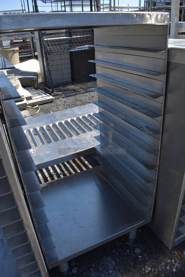 Metal Commercial Pan Rack. 17.5x17.5x36 - Image 2 of 4