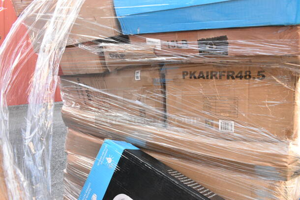 28 IN ORIGINAL BOX! Items Including Nehoo Cold Therapy System WLC-01, Pyle PPHP2835B Dual 8 Inch Portable Speaker, NutriChef High Borosilicate Glass Food Container, PKAIRFR48.5 NutriChef Air Fryer Infrared Convection Halogen Oven Countertop, 2 Box PPHP2835B Pyle Dual 8 Inch Portable Speaker, 2 Max Cold Box Fan, SereneLife SLBKSGRY Home Mechanic Bicycle Repair Stand. 28 Times Your Bid!  - Image 6 of 12